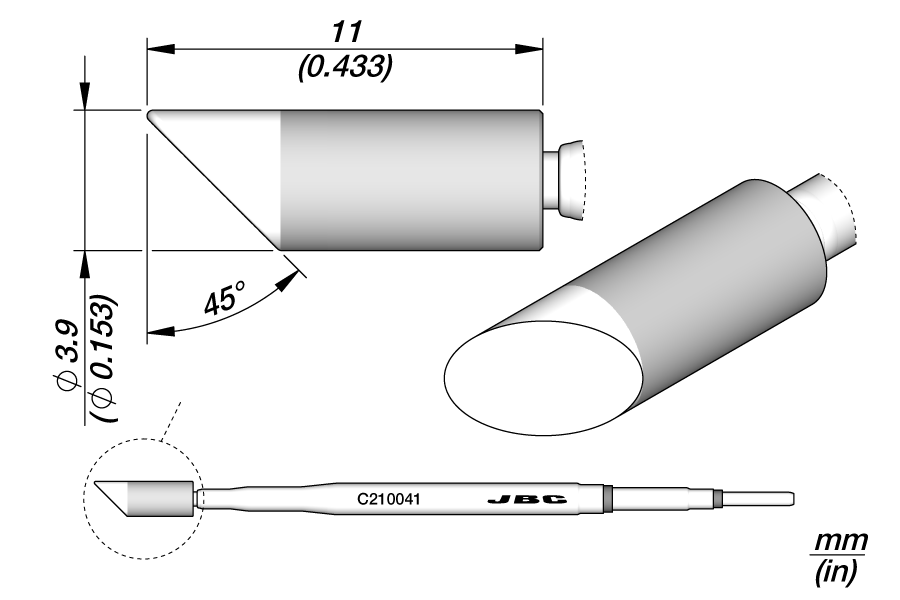 C210041 Bevel Cartridge